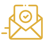 Immediate confirmation via email Immediate confirmation via email